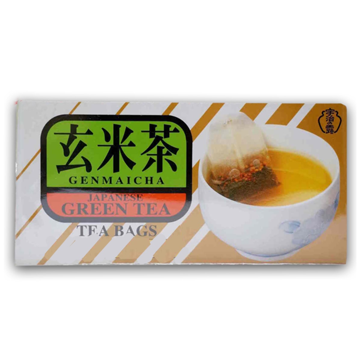 Buy Ujinotsuyu Japanese Green Tea with Roasted Rice (Genmaicha) (20 Teabags) - 40 gm