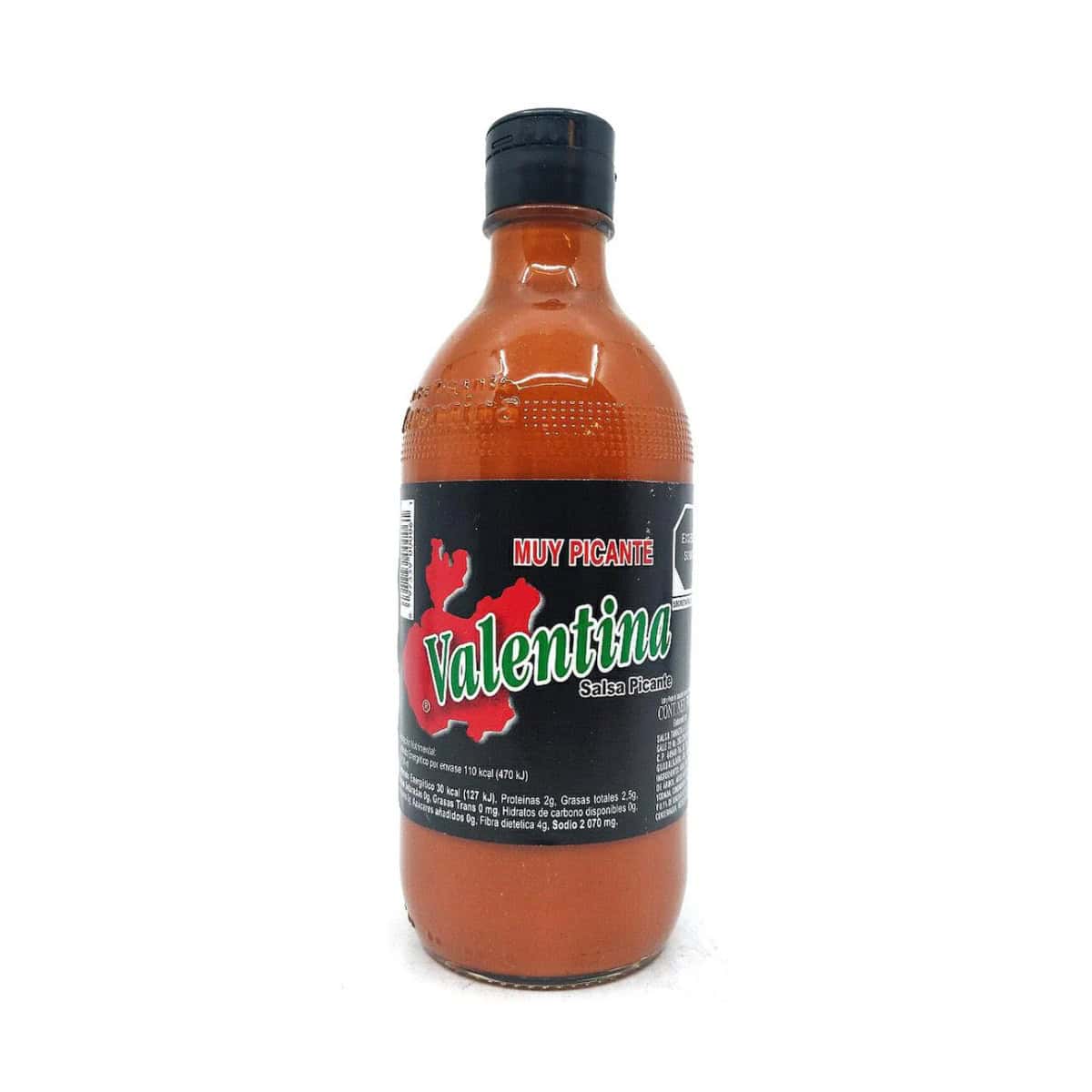 Buy Valentina Salsa Picante (Muy Picante) Mexican Extra Hot Sauce - 370 ml